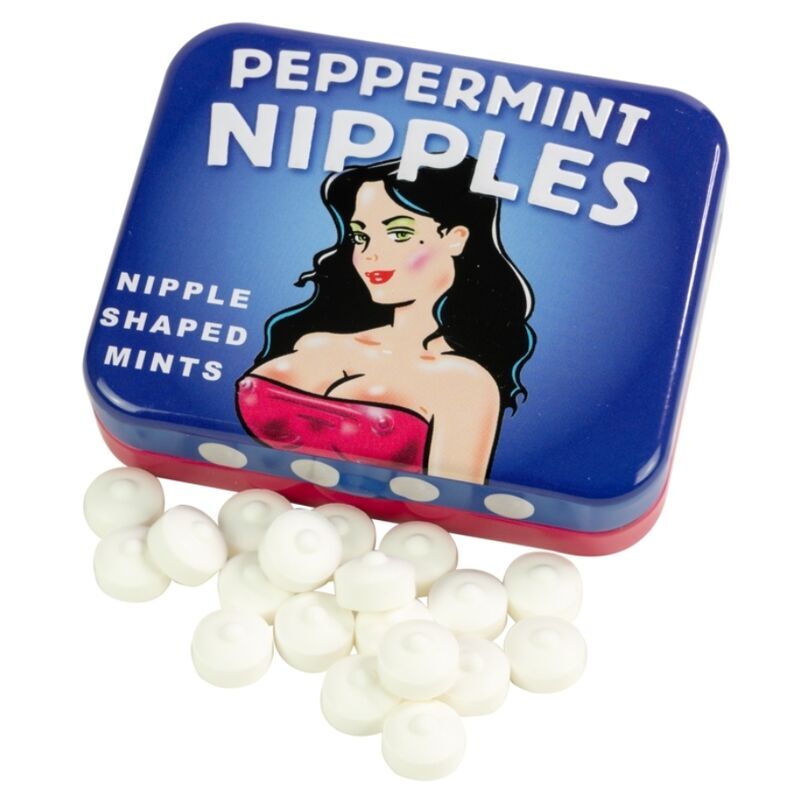 SPENCER & FLEETWOOD - CARAMELOS MENTA SIN AZUCAR FORMA PEZONES - Imagen 2